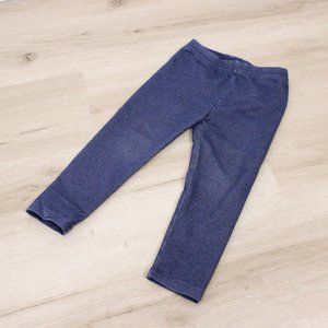 Baby Gap Blue Faux Denim Jeggings